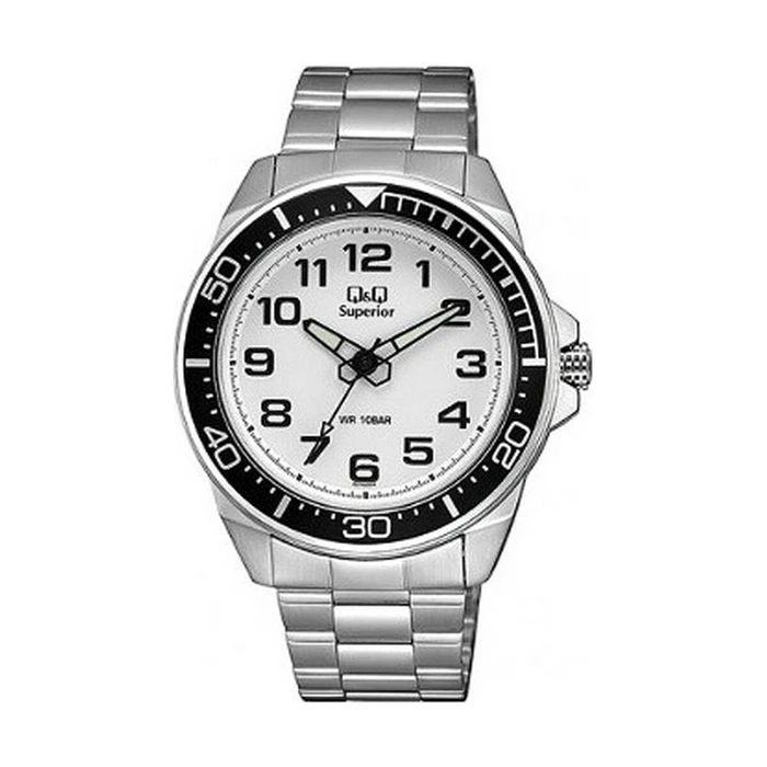 Ρολόι Ανδρικό Q&Q SUPERIOR (44 mm)(White)