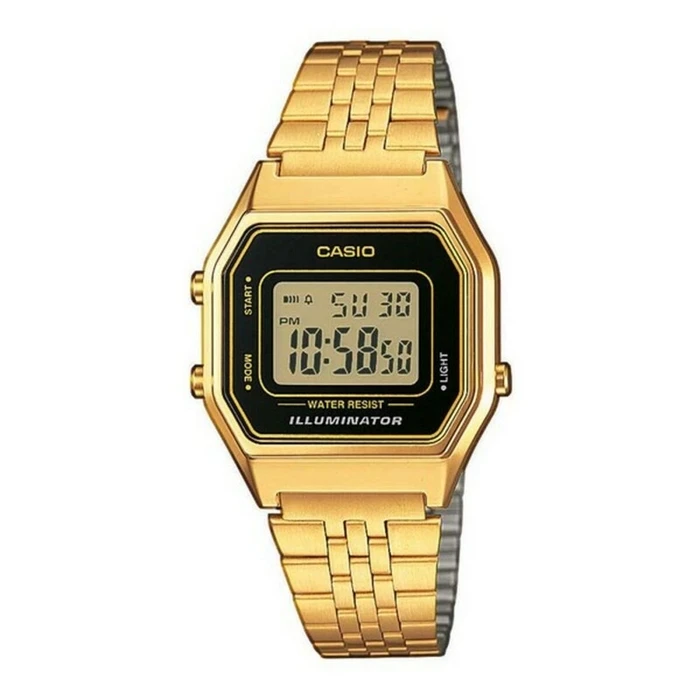 Γυναικείο Ρολόι Casio LA680WEGA-1ER Χρυσό (? 28 mm)