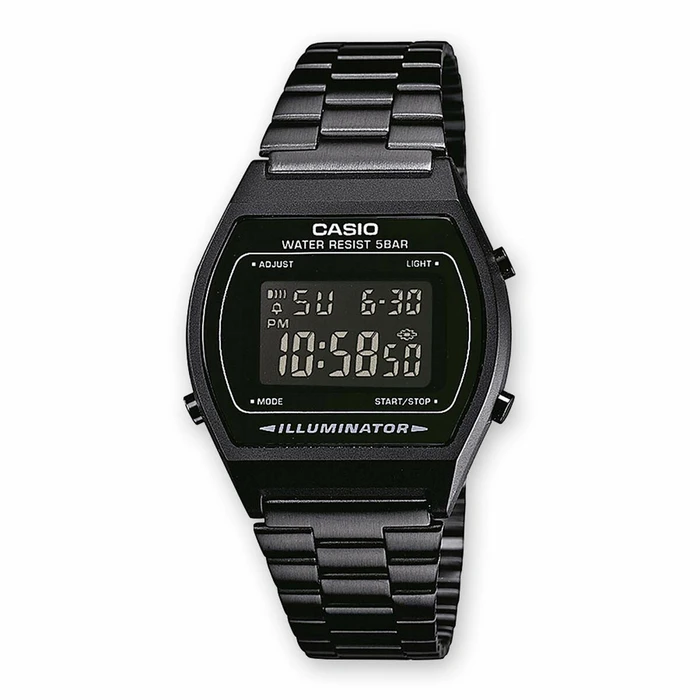 Casio Ανδρικά Ρολόγια B640WB-1BEF Μαύρο