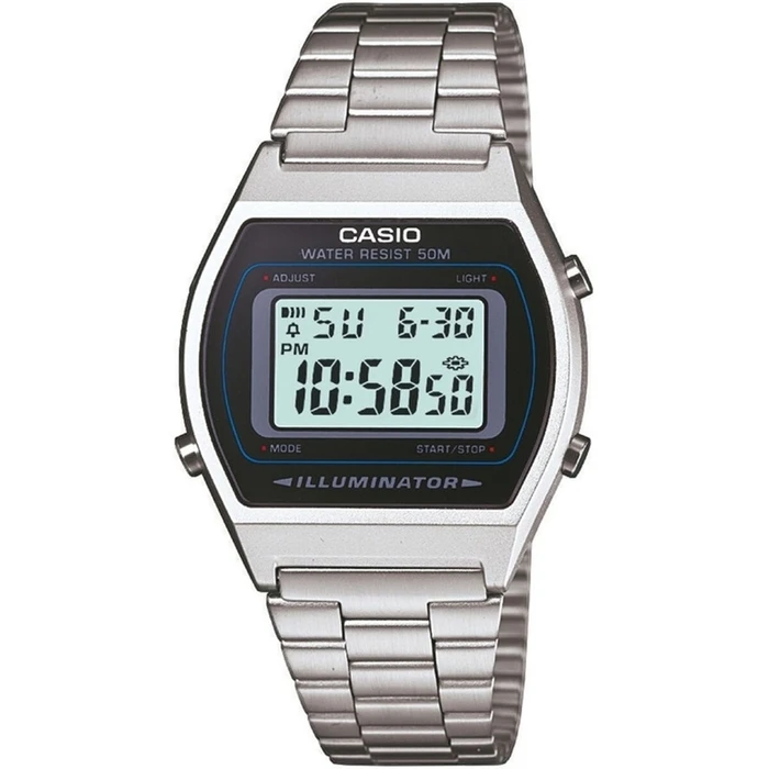 Unisex Ρολόι Casio ILLUMINATOR - CLASSIC SILVER (? 35 mm)