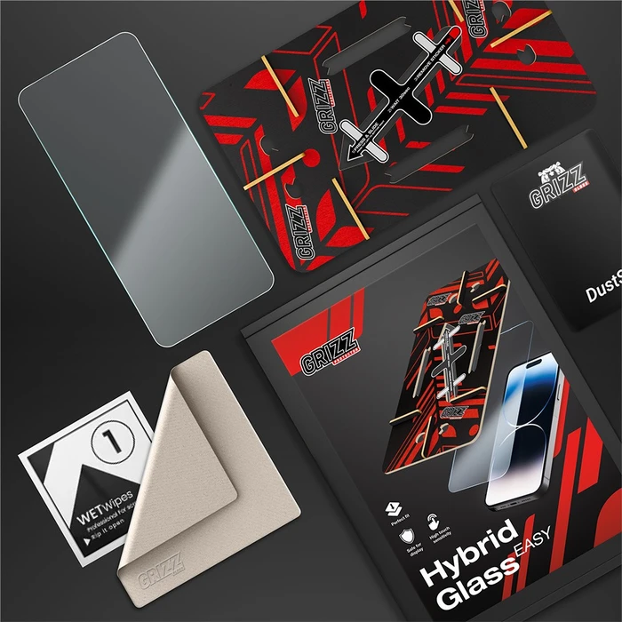 GrizzGlass HybridGlass Easy Infinix Hot 40 Pro