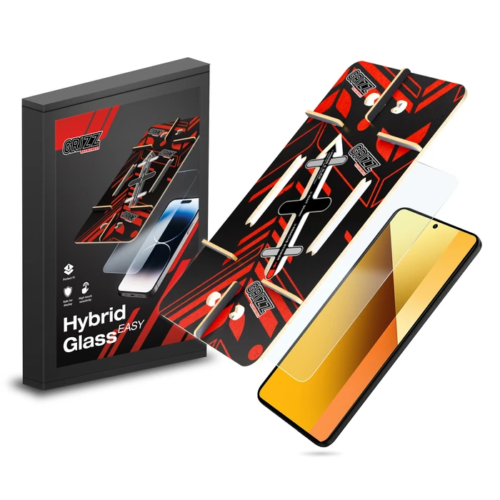 GrizzGlass HybridGlass Easy Xiaomi Redmi Note 13 Pro 4G / LTE / 14S