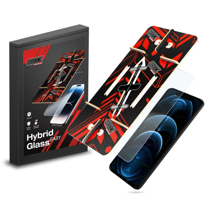 GrizzGlass HybridGlass Easy Apple iPhone 12 Pro
