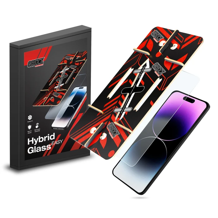 GrizzGlass HybridGlass Easy Apple iPhone 14 Pro Max