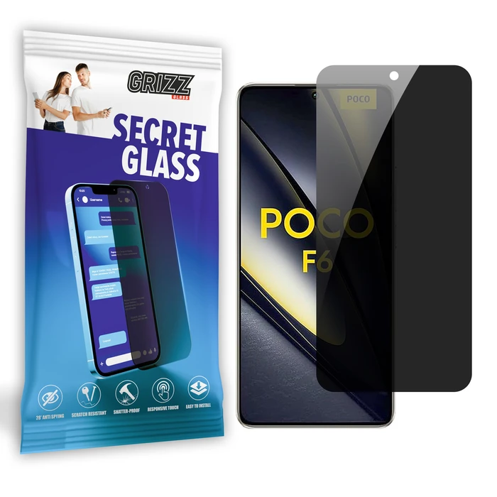 GrizzGlass Matte SecretGlass Xiaomi POCO F6
