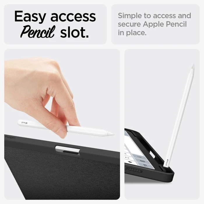Spigen Urban Fit Apple iPad Air 10.9 2020/2022 (4, 5 gen) / iPad Air 11 2024 (6 gen) black