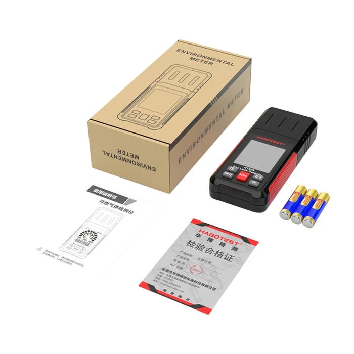 Habotest HT609PRO Μετρητής Αερίου CH4/C3H8/C4H10/CO/NH3/C3H6O/LEL