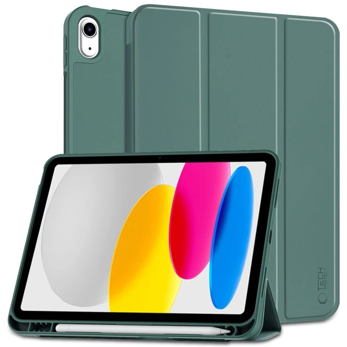 Tech-protect SmartCase Pen Apple iPad 10.9" 2022 / 11" 2025 Green