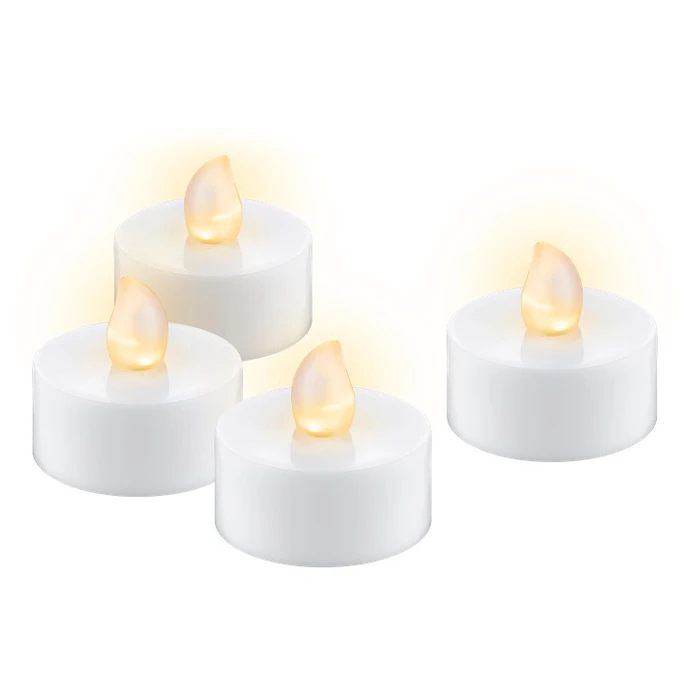 Διακοσμητικό Φωτιστικό LED Goobay κεριά 49868, 3000K, με χρονοδιακόπτη, 4τμχ