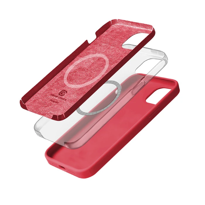 Crong Color Cover Magnetic Apple iPhone 15 Plus MagSafe pink
