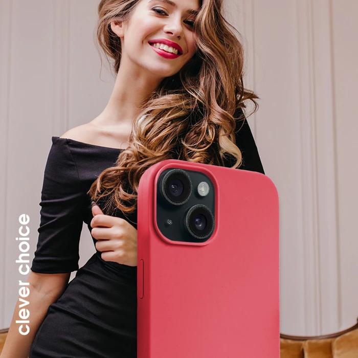Crong Color Cover Magnetic Apple iPhone 15 Plus MagSafe pink