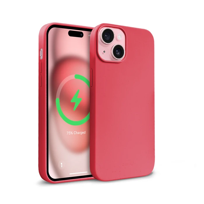 Crong Color Cover Magnetic Apple iPhone 15 Plus MagSafe pink