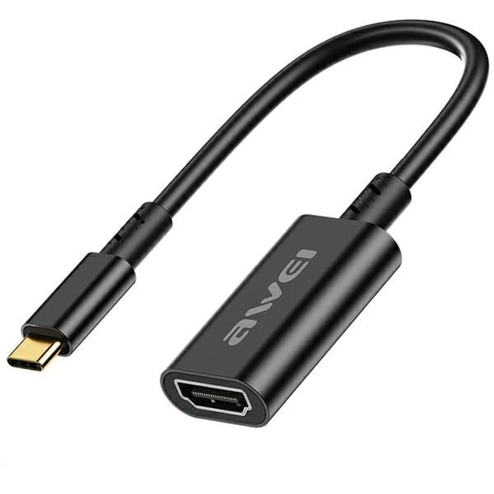 AWEI CL-217T adapter USB-C / HDMI 4K@30HZ black
