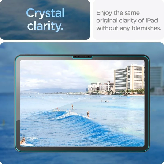 Spigen GLAS.tR ez Fit Apple iPad Air 11" 2024 / 11" 2025 Clear