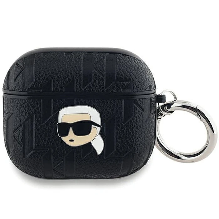 Karl Lagerfeld KLA3PGKIPK Apple AirPods 3 cover Monogram Karl Head black