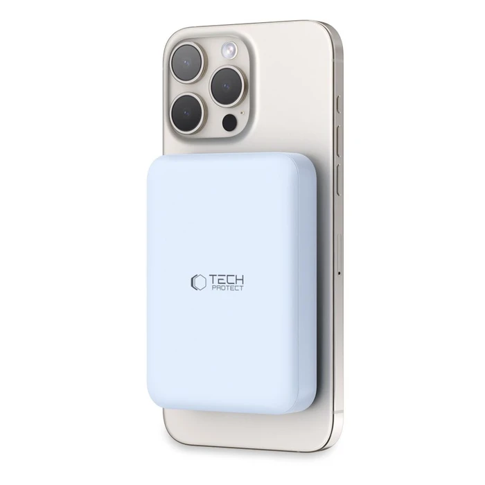 Tech-Protect LifeMag PB11 wireless powerbank MagSafe 15W 10000mah Blue