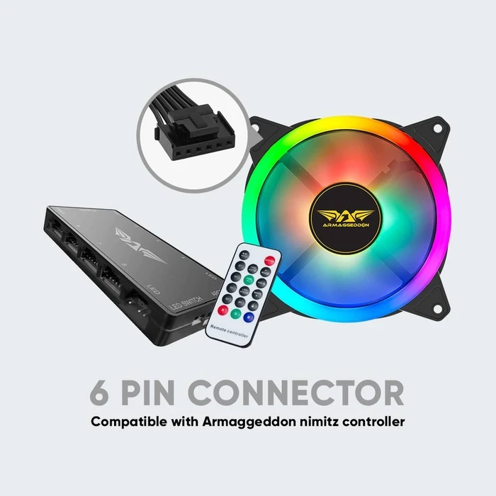 Case Fan Armaggeddon ARGB TX ICORE DL-14CM