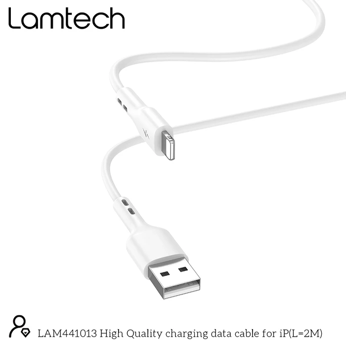 Καλώδιο Lightning Lamtech Lightning 2m WHITE