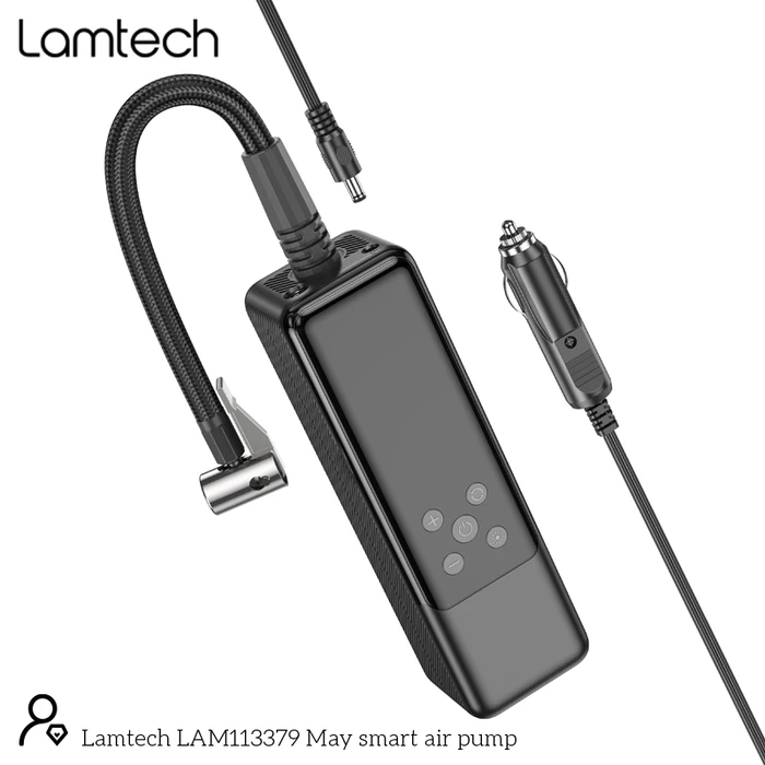 Τρόμπα Αυτοκινήτου Lamtech CAR TIRE PUMP DC12V 3.5BAR with LCD SCREEN