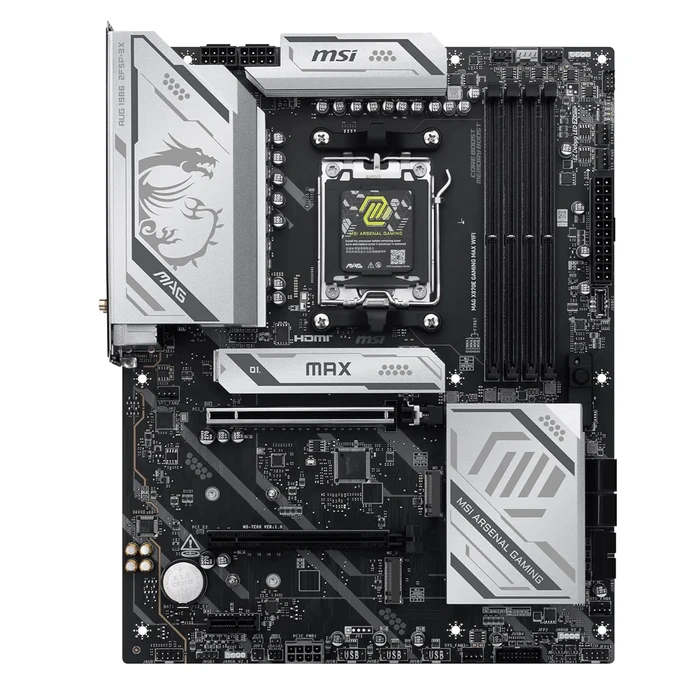 Motherboard MSI MAG X870E GAMING MAX WIFI ATX Socket AM5 AMD X870E