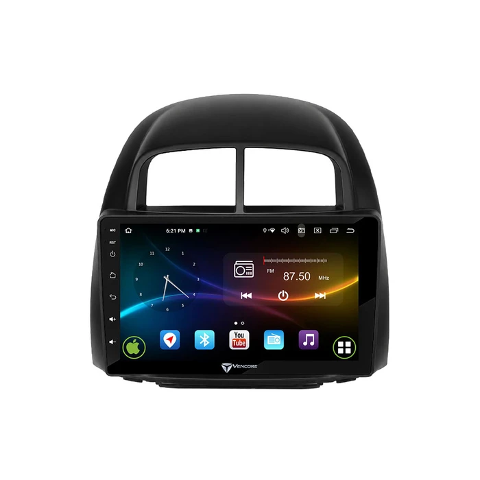 VenCore 3236-10008-0527B1 - Οθόνη Multimedia Android 15 10.1" IPS MTK6762 Octa-Core 2GB/32GB με Πρόσοψη, CarPlay, Android Auto για Subaru Justy 2008-2010 - Μαύρη