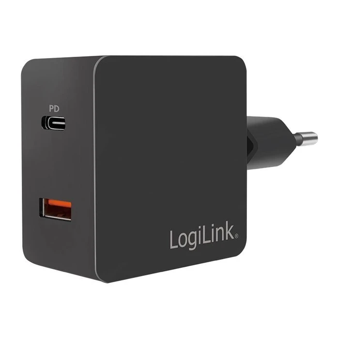 Φορτιστής Πρίζας LogiLink - USB, USB-C - 18 Watt