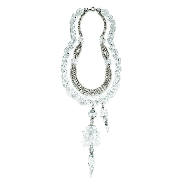 Γυναικείο Κολιέ Folli Follie 4N0T067C (70cm) από Ατσάλι Silver