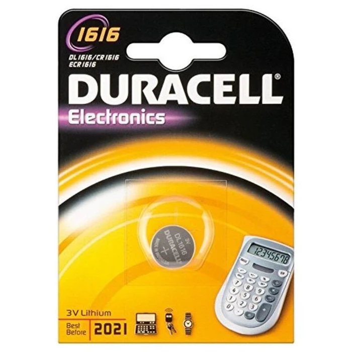 Μπαταρία Κουμπί Λιθίου DURACELL DL1616