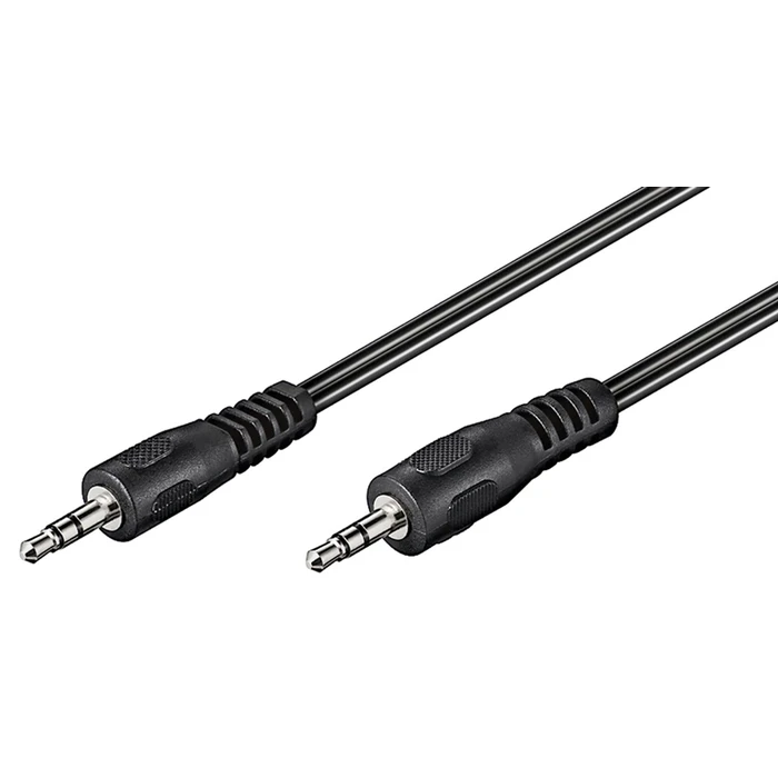 Καλώδιο Ήχου Goobay 3.5mm 50019, 3 pin stereo, 1.5m, μαύρο