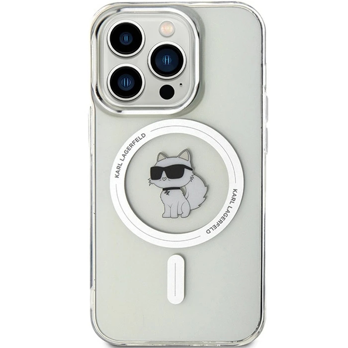 Karl Lagerfeld KLHMP13LHFCCNOT Apple iPhone 13 / 13 Pro hardcase IML Choupette MagSafe transparent
