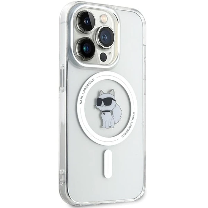 Karl Lagerfeld KLHMP13LHFCCNOT Apple iPhone 13 / 13 Pro hardcase IML Choupette MagSafe transparent