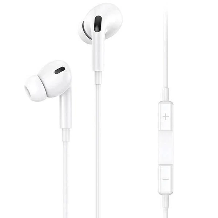 USAMS US-SJ621 EP-41 MAX wired headphones lightning white