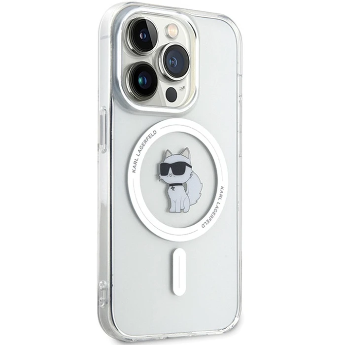 Karl Lagerfeld KLHMP14LHFCCNOT Apple iPhone 14 Pro hardcase IML Choupette MagSafe transparent