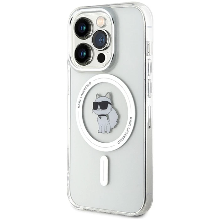Karl Lagerfeld KLHMP14XHFCCNOT Apple iPhone 14 Pro Max hardcase IML Choupette MagSafe transparent