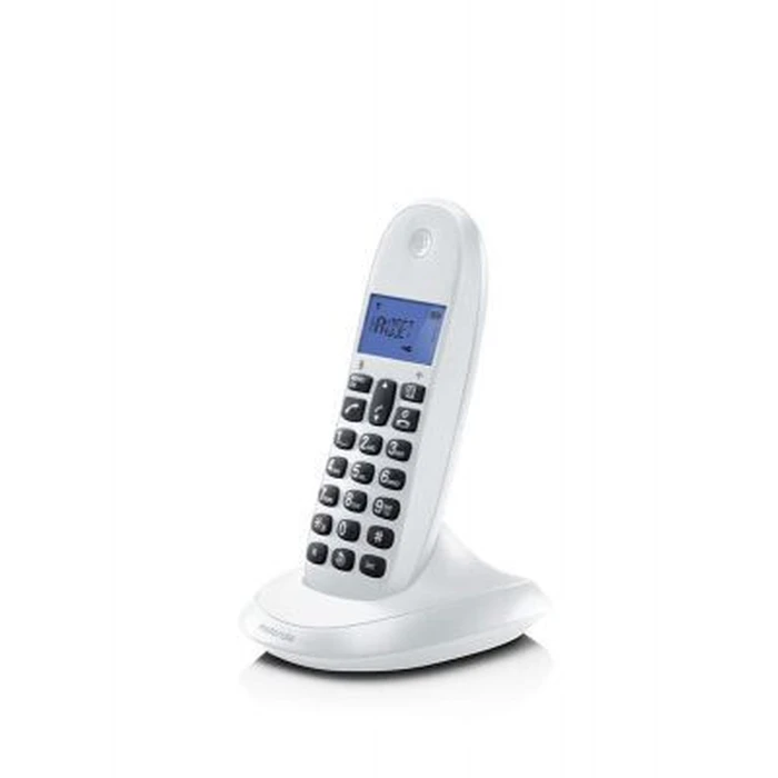 Ασύρματο Τηλέφωνο Motorola C1001LB-GR Λευκό