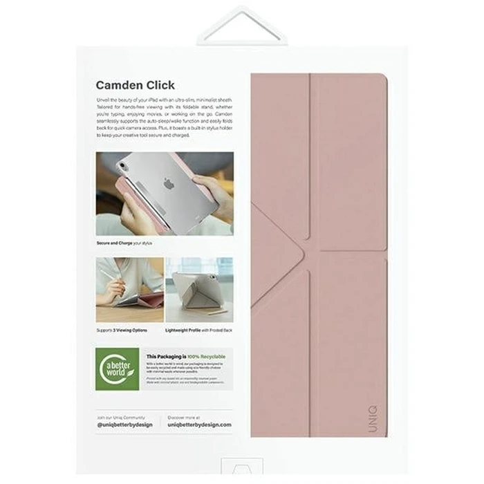 UNIQ Camden Click Apple iPad Air 13" 2024 (6 gen) blush pink