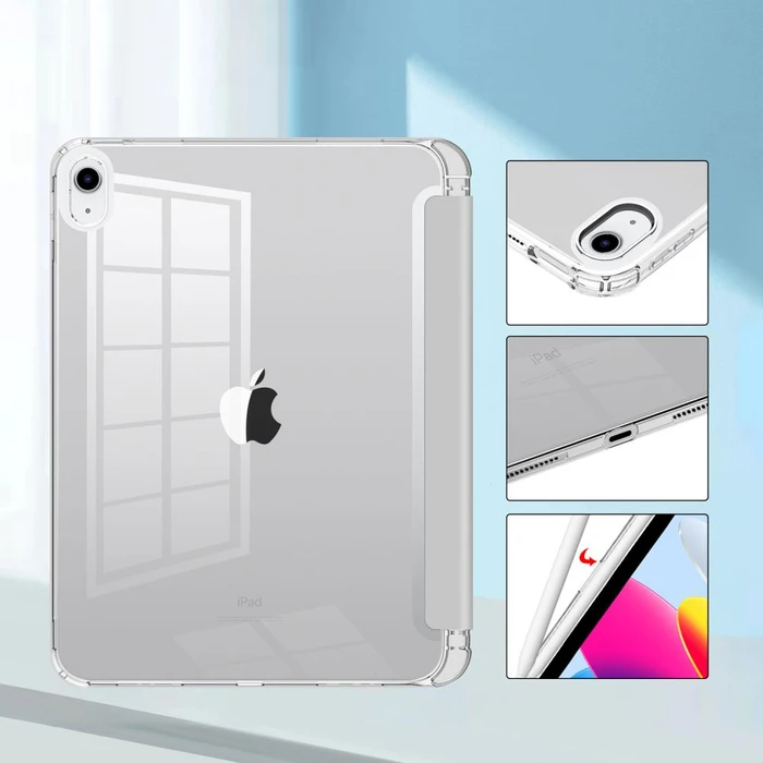Tech-Protect SmartCase Pen Hybrid Apple iPad 10.9" 2022 / 11" 2025 Grey