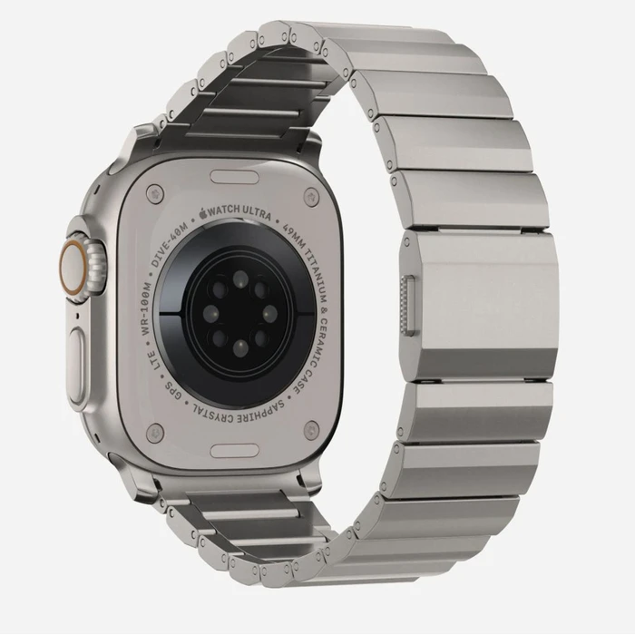 Belt Tech-Protect SteelBand Apple Watch 4/5/6/7/8/9/SE/Ultra 1/2 42/44/45/49mm titanium