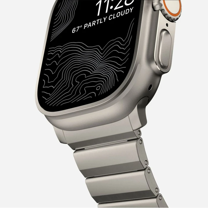 Belt Tech-Protect SteelBand Apple Watch 4/5/6/7/8/9/SE/Ultra 1/2 42/44/45/49mm titanium