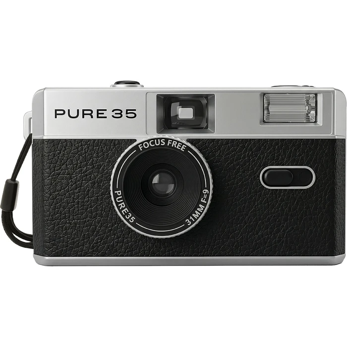 Kodak Pure 35 Μαύρο (1095421) - Φωτογραφική Μηχανή 35mm με Ενσωματωμένο Φλας