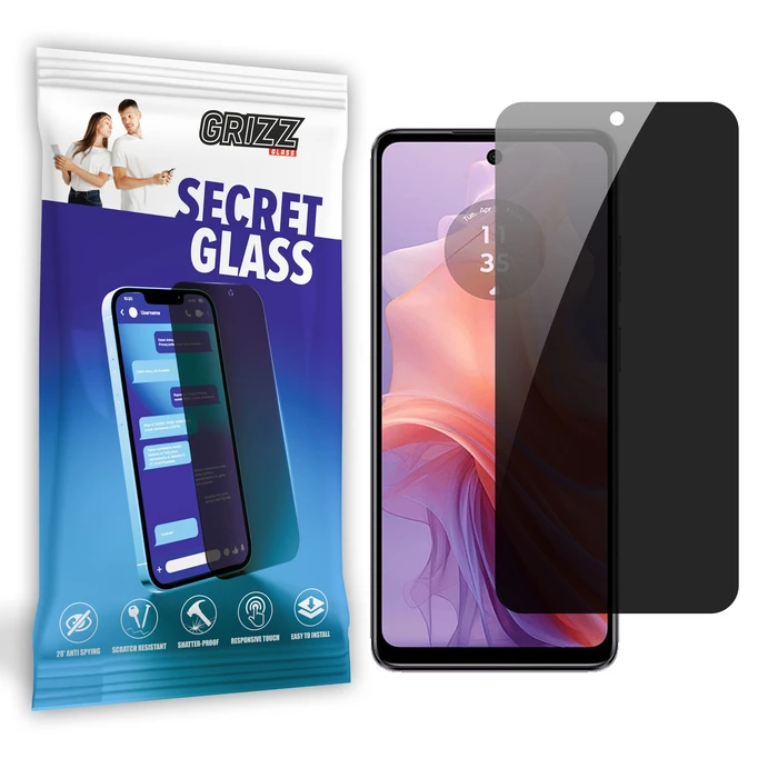 GrizzGlass Matte SecretGlass Motorola Moto E14