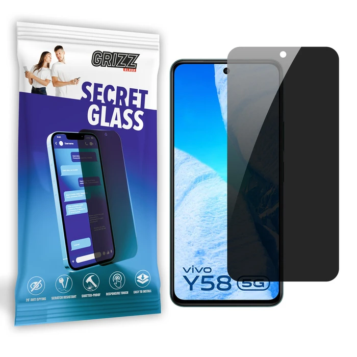 GrizzGlass Matte SecretGlass Vivo Y58