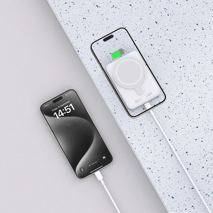 Tech-Protect PB11 Lifemag MagSafe powerbank 10000mAh White