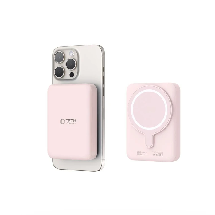 Tech-Protect PB11 Lifemag MagSafe powerbank 10000mAh Pink
