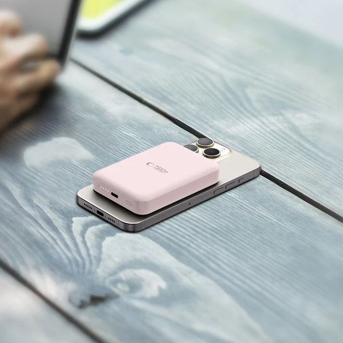Tech-Protect PB11 Lifemag MagSafe powerbank 10000mAh Pink
