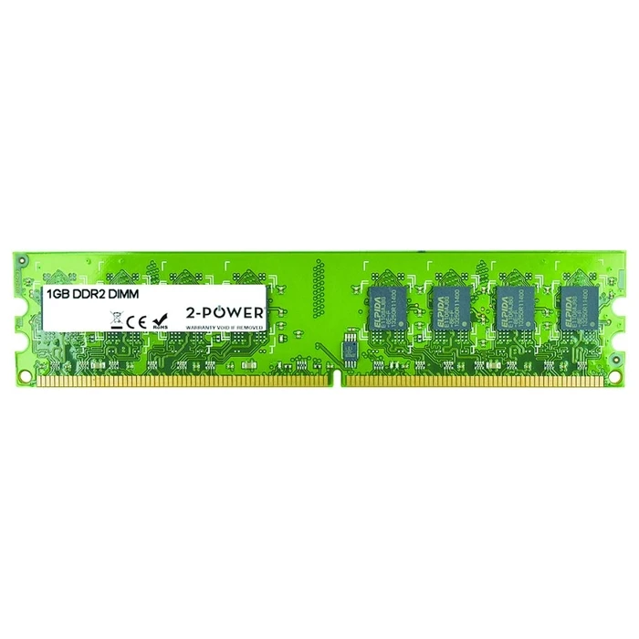 Μνήμη RAM Σταθερού DDR2 1GB 2-power 800MHz.