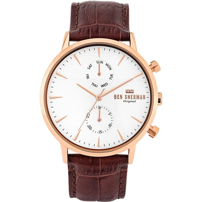 Ανδρικό Ρολόι Ben Sherman WB041TRG (? 43 mm)