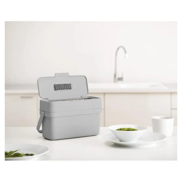 Joseph Joseph Duo 30139 4 L Grey Kitchen Compost Bin