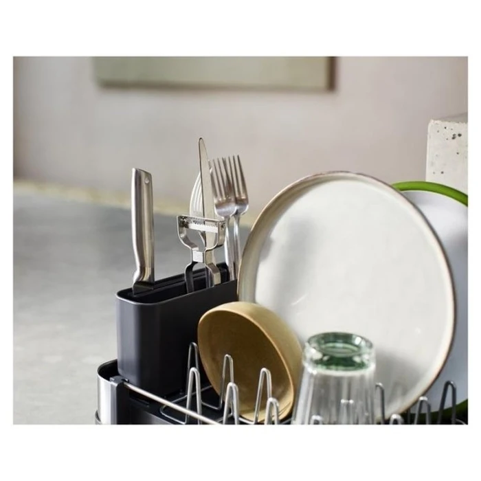 Joseph & Joseph Extend Slim Steel 6500035 - Συμπαγής Επεκτεινόμενος Στεγνωτήρας Πιάτων (Γκρι)