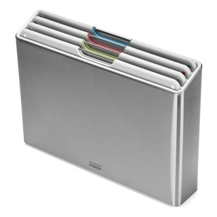 Σετ 4 επιφανειών κοπής Joseph Joseph Folio Steel - Stone (1000072)